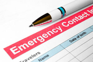 Every Home Should Have an Emergency Contact List