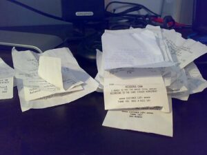 Every Receipt Doesn’t Need to Be Kept Forever