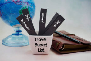 Make a List of Places You Still Want to Visit