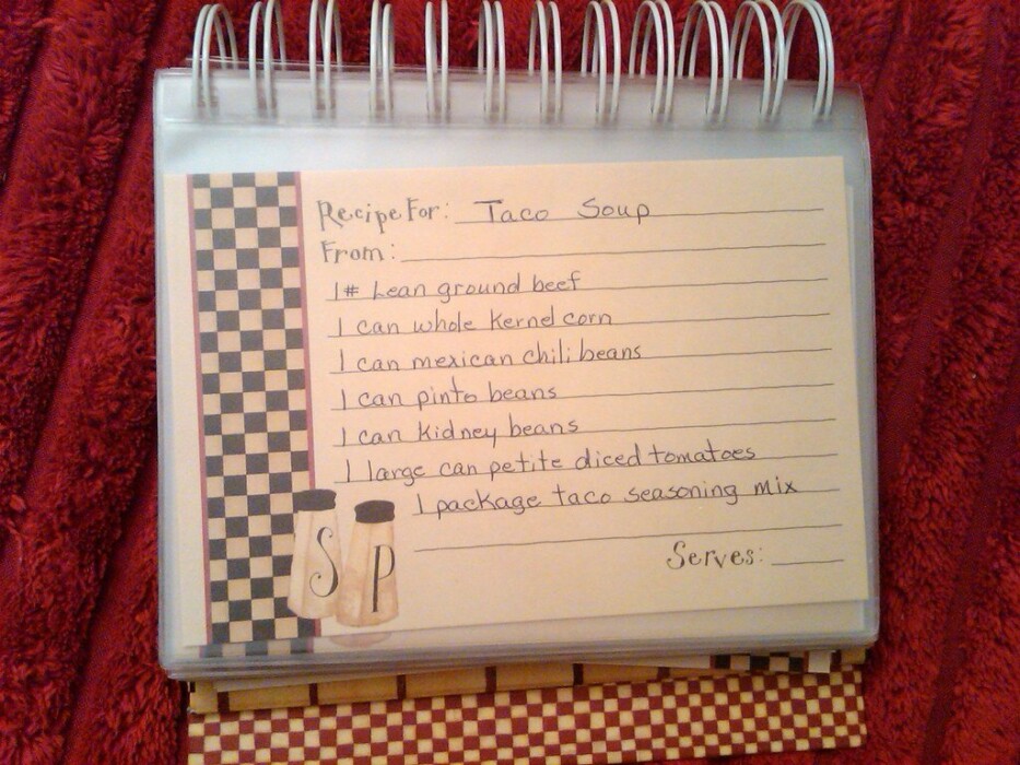 Old Family Recipes Deserve a Place on Paper