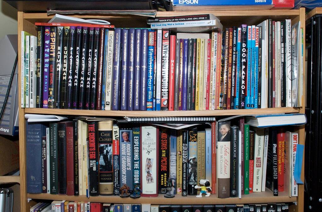 What to Do With the Books You’ve Collected Over the Years