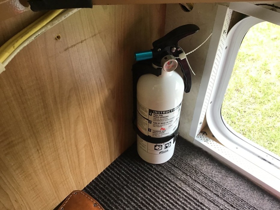 The Fire Extinguisher in the Cupboard